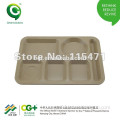 Eco-friendly biodegradable six compartment meal Tray                        
                                                Quality Choice